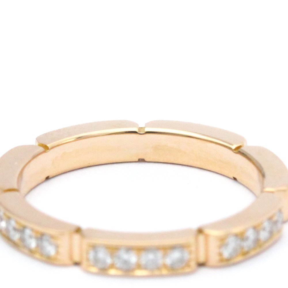 Cartier Maillon Panthere Pink Gold (18K) Fashion Diamond Band Ring Pink Gold - Picture 6 of 10